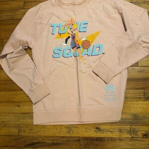 Mitchell & Ness Pink Tune Squad Women's Sweater